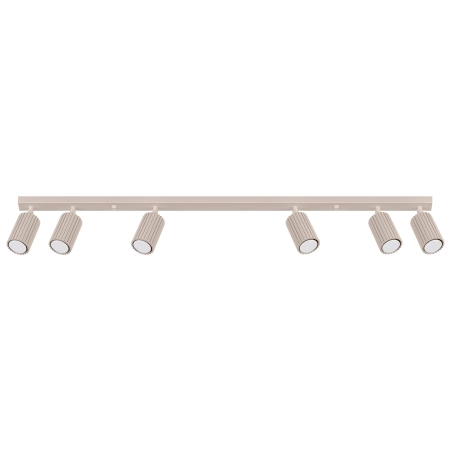 Plafon KARBON 6L taupe SL.1766 - Sollux