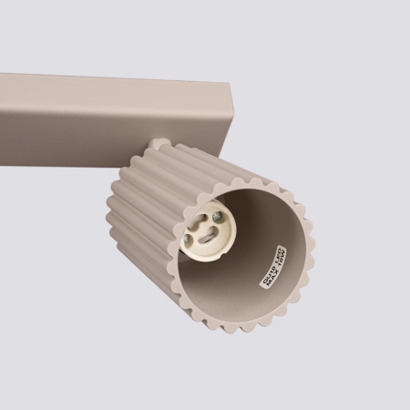 Plafon KARBON 6L taupe SL.1766 - Sollux