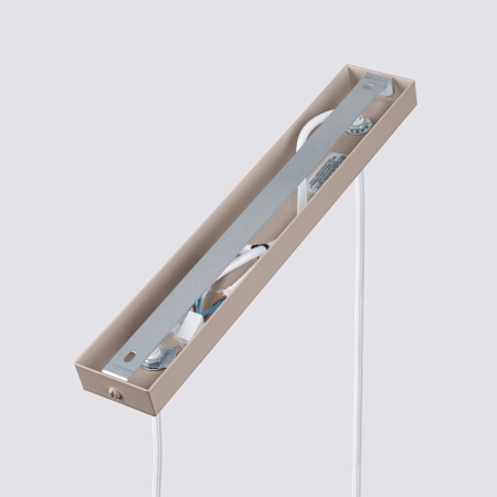 Lampa wisząca KARBON 2 taupe SL.1773 - Sollux
