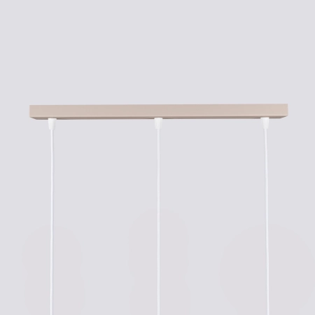 Lampa wisząca KARBON 3L taupe SL.1774 - Sollux