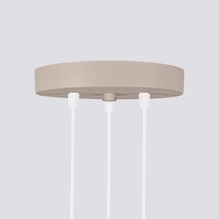 Lampa wisząca KARBON 3P taupe SL.1775 - Sollux