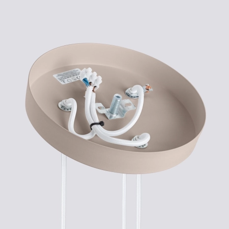 Lampa wisząca KARBON 3P taupe SL.1775 - Sollux