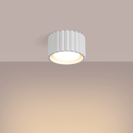 Plafon AURA 1 biały GX53 SL.1782 - Sollux
