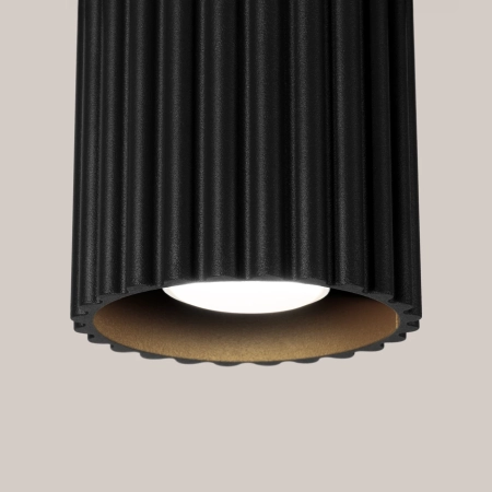 Plafon AURA 1 czarny GU10 SL.1784 - Sollux