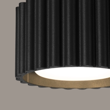 Plafon AURA 1 czarny GX53 SL.1787 - Sollux