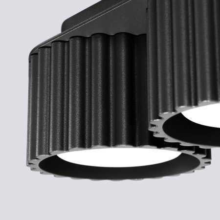 Plafon AURA 2 czarny GX53 SL.1788 - Sollux