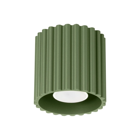 Plafon AURA 1 zielony oliwkowy GU10 SL.1794 - Sollux