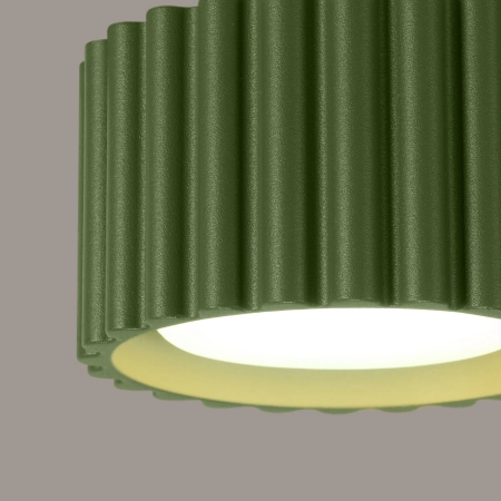 Plafon AURA 1 zielony oliwkowy GX53 SL.1797 - Sollux