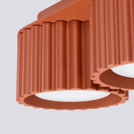 Plafon AURA 2 ochra czerwona GX53 SL.1803 - Sollux