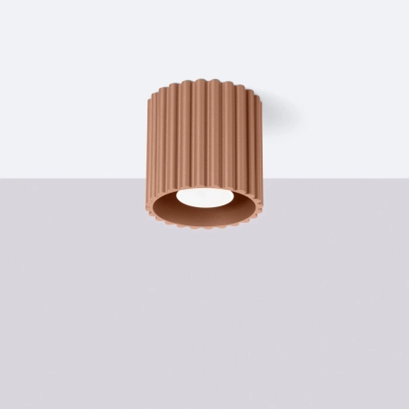 Plafon AURA 1 mocca GU10 SL.1804 - Sollux