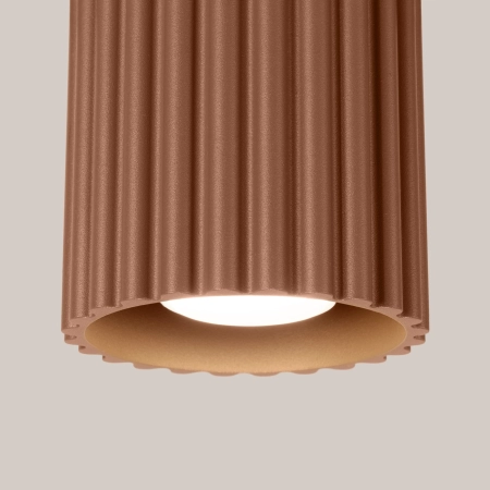 Plafon AURA 1 mocca GU10 SL.1804 - Sollux