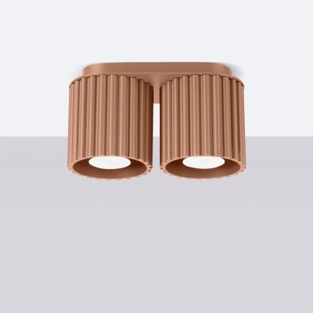 Plafon AURA 2 mocca GU10 SL.1805 - Sollux