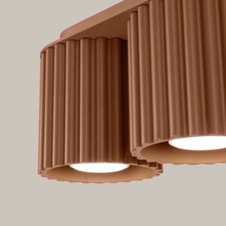 Plafon AURA 2 mocca GU10 SL.1805 - Sollux