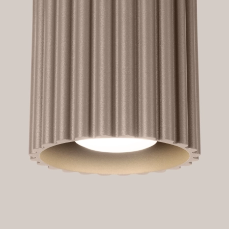 Plafon AURA 1 taupe GU10 SL.1814 - Sollux