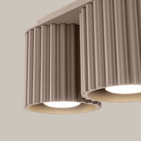 Plafon AURA 2 taupe GU10 SL.1815 - Sollux