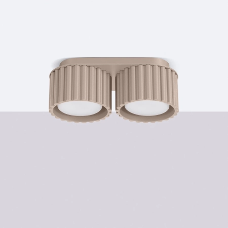 Plafon AURA 2 taupe GX53 SL.1818 - Sollux