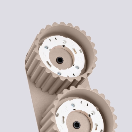 Plafon AURA 2 taupe GX53 SL.1818 - Sollux