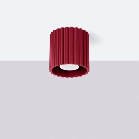 Plafon AURA 1 burgund GU10 SL.1819 - Sollux