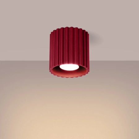 Plafon AURA 1 burgund GU10 SL.1819 - Sollux