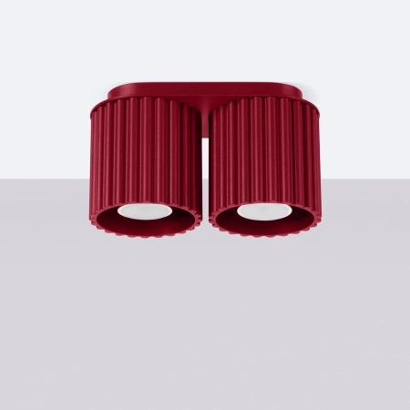 Plafon AURA 2 burgund GU10 SL.1820 - Sollux