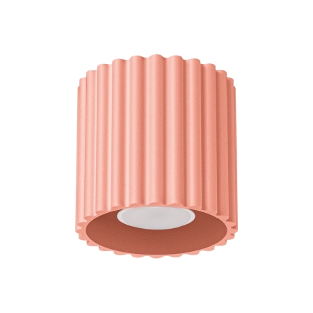 Plafon AURA 1 brzoskwiniowy GU10 SL.1824 - Sollux