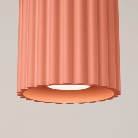 Plafon AURA 1 brzoskwiniowy GU10 SL.1824 - Sollux