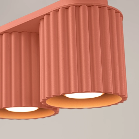 Plafon AURA 2 brzoskwiniowy GU10 SL.1825 - Sollux