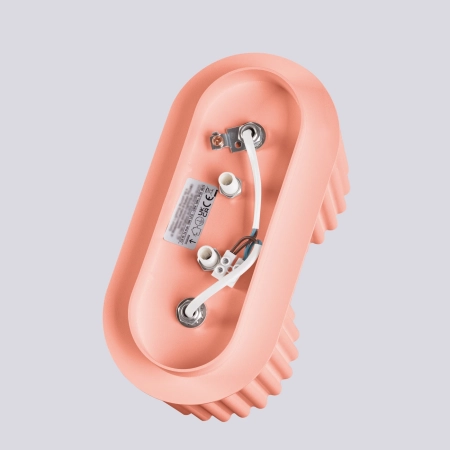 Plafon AURA 2 brzoskwiniowy GU10 SL.1825 - Sollux