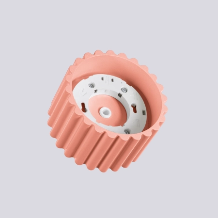 Plafon AURA 1 brzoskwiniowy GX53 SL.1827 - Sollux