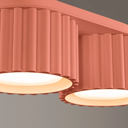 Plafon AURA 2 brzoskwiniowy GX53 SL.1828 - Sollux