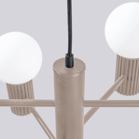 Żyrandol HALO 6 taupe SL.1836 - Sollux