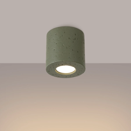 Plafon ORBIS Beton zielona oliwka SL.1841 - Sollux