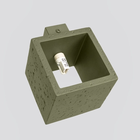 Kinkiet QUAD Beton zielona oliwka SL.1843 - Sollux