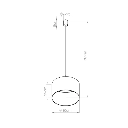 Lampa wisząca NEVIA burgund SL.1852 - Sollux
