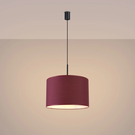 Lampa wisząca NEVIA burgund SL.1852 - Sollux