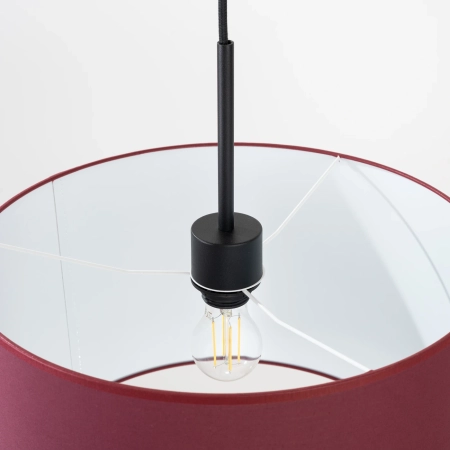 Lampa wisząca NEVIA burgund SL.1852 - Sollux