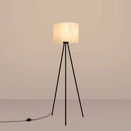 Lampa podłogowa NEVIA beżowy marmur SL.1854 - Sollux