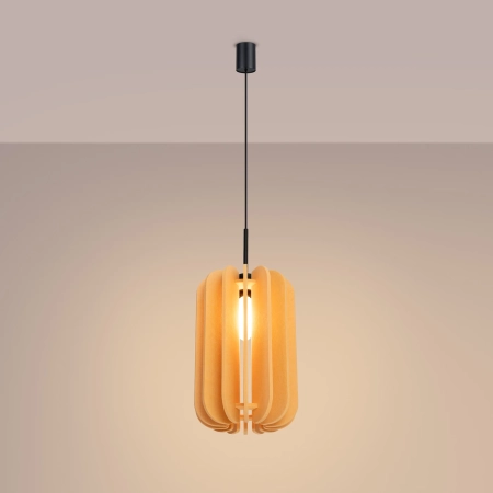 Lampa wisząca MULA 27 żółta SL.1858 - Sollux