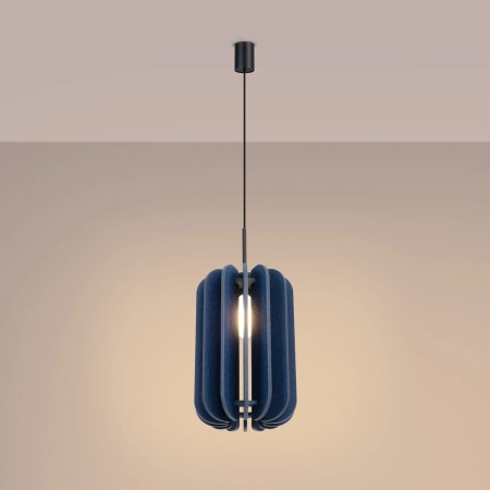 Lampa wisząca MULA 27 granatowa SL.1859 - Sollux