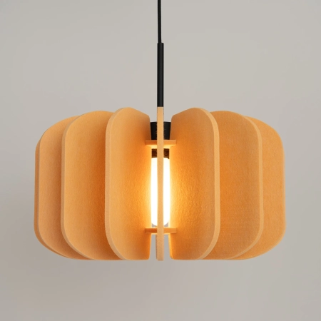 Lampa wisząca MULA 45 żółta SL.1861 - Sollux