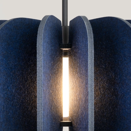 Lampa wisząca MULA 45 granatowa SL.1862 - Sollux