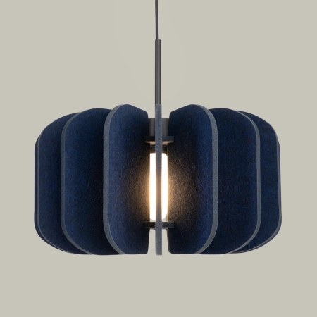 Lampa wisząca MULA 45 granatowa SL.1862 - Sollux