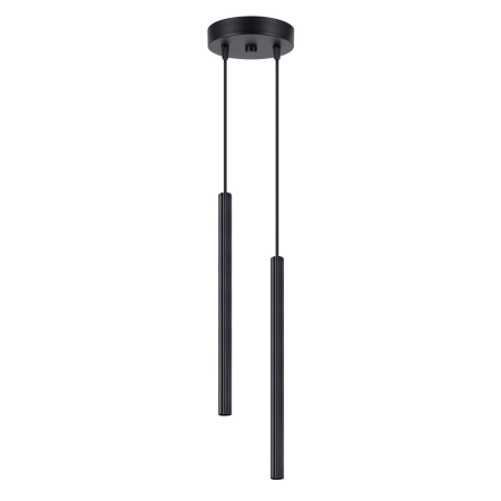 Lampa wisząca ARCHE 2P czarna SL.1867 - Sollux