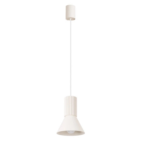 Lampa wisząca ESTRIA 1 beżowa SL.1870 - Sollux
