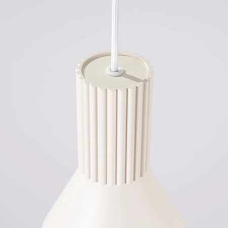 Lampa wisząca ESTRIA 1 beżowa SL.1870 - Sollux
