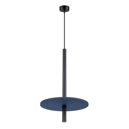 Lampa wisząca FELTRO 1 czarna/granatowa SL.1881 - Sollux