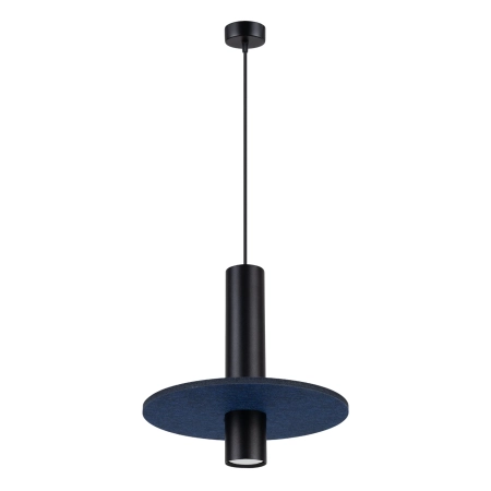 Lampa wisząca PELTA 1 czarna/granatowa SL.1884 - Sollux