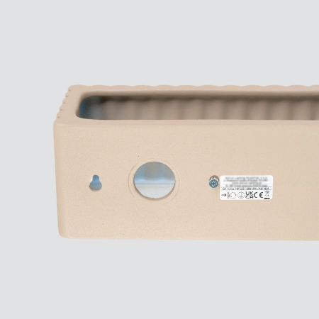 Kinkiet ceramiczny RIGATA taupe SL.1887 - Sollux