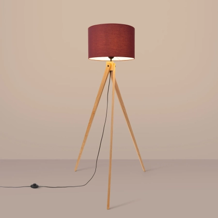 Lampa podłogowa NATT burgund SL.1907 - Sollux