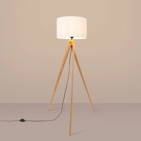 Lampa podłogowa NATT biała SL.1908 - Sollux